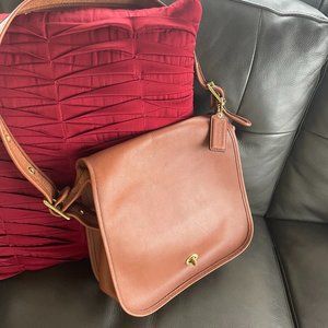 Coach Stewardess Shoulder Bag, "British Tan", 2012